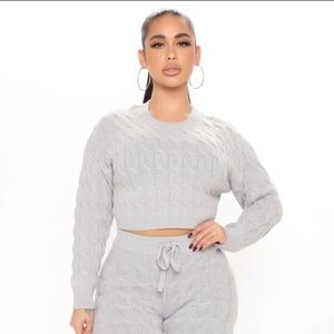 Fashion Nova Happy Face Sweater - TOP ONLY